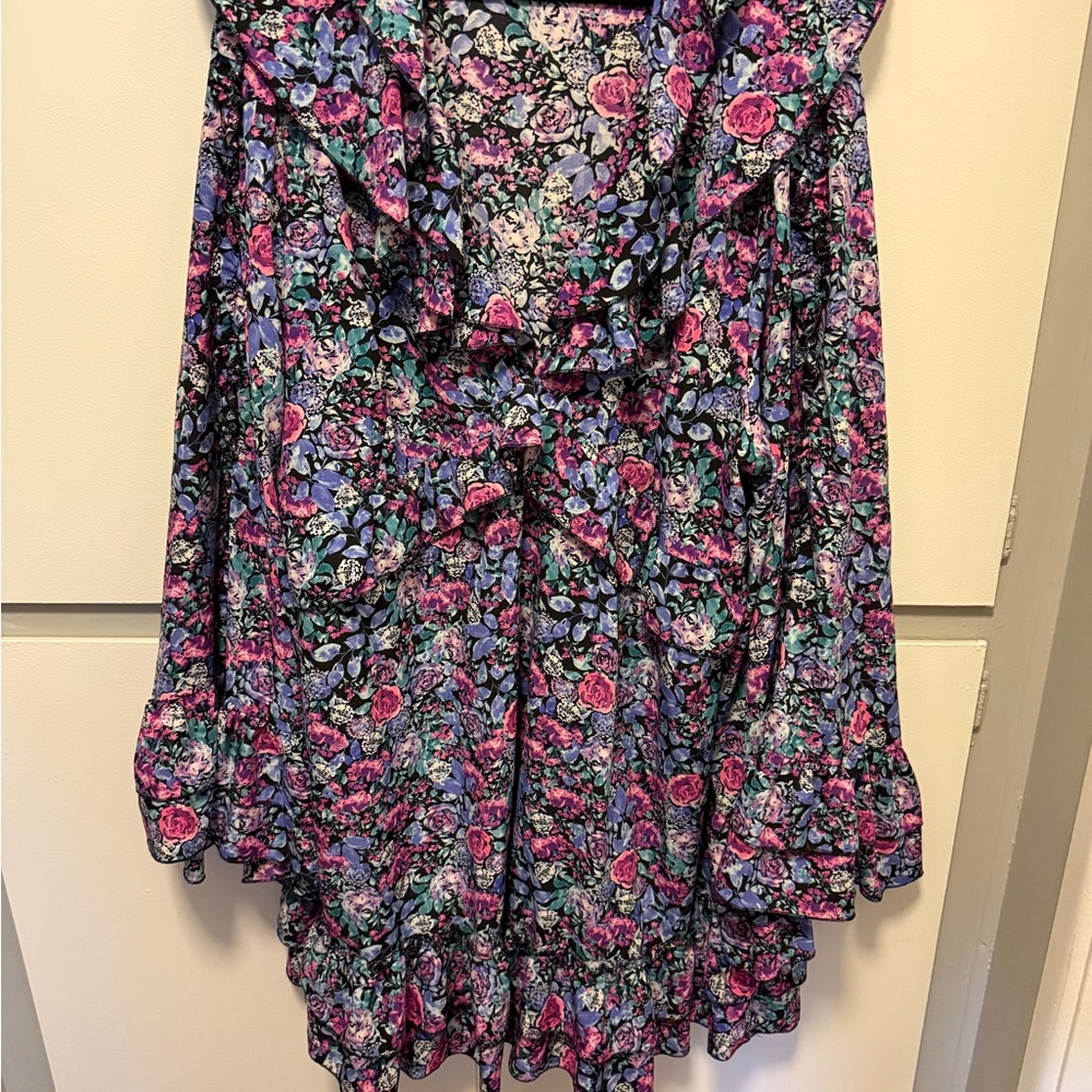 Boohoo Multicolor Floral Dress